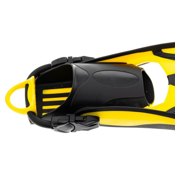 Ласты с открытой пяткой Marlin Scuba (Elastic Bungee Strap) желтые