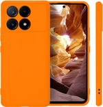 Мягкий Soft Touch чехол из силикона для XIAOMI POCO X6 PRO / REDMI K70E с бархатной подкладкой