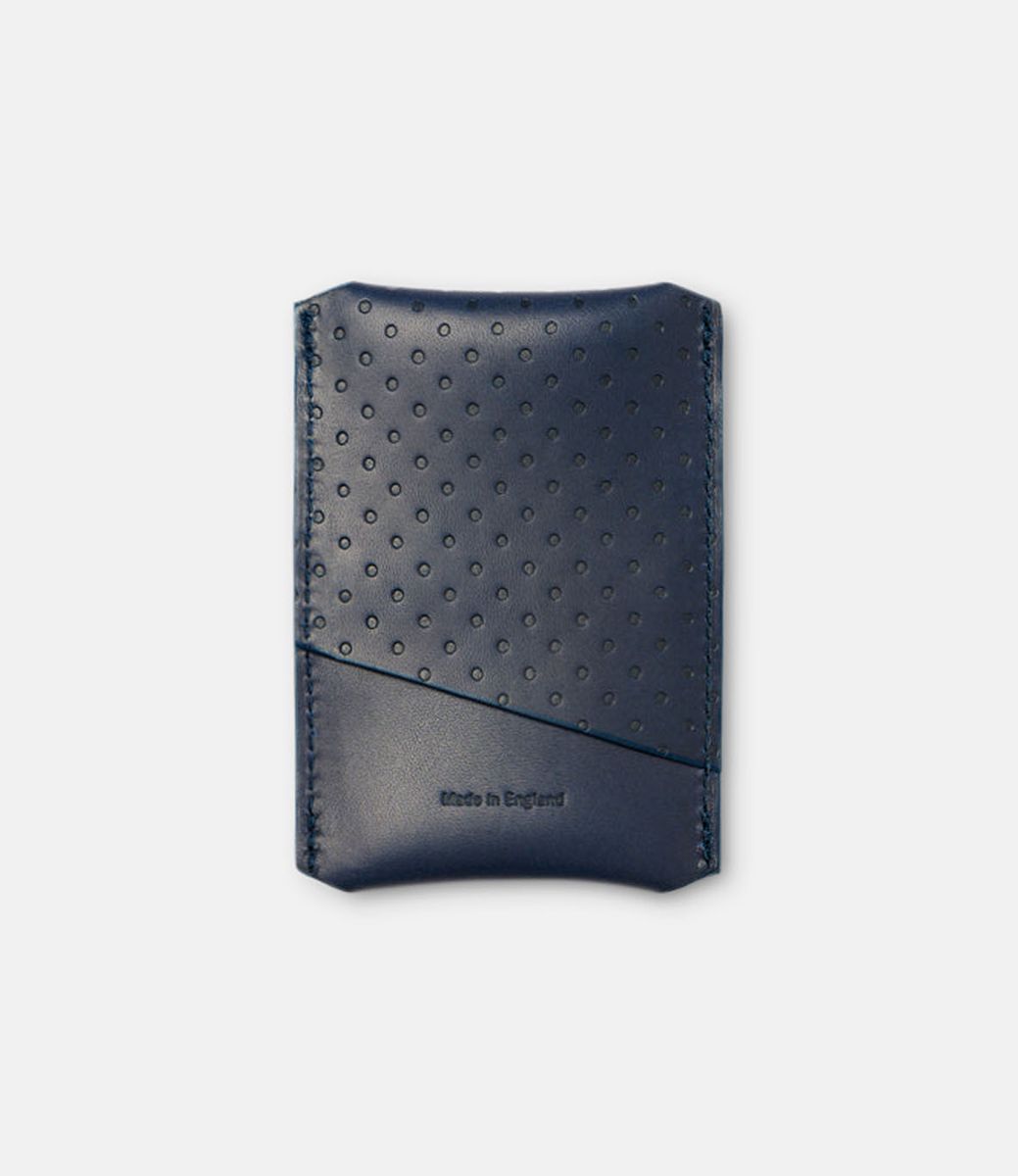 Campbell Cole Simple Card Holder Navy — картхолдер из кожи