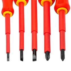 Отвертки диэлектрические, набор 5пр. RockFORCE RF-2125