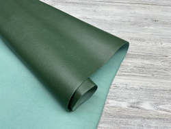Лакшери цв. Зеленый / Luxury Tannery Verde Guanto, толщ. 1,4-1,6 мм, натуральная кожа