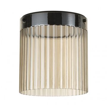 Потолочный светодиодный светильник 20W 4000К 5047/20LC чёрный/янтарный Pillari Odeon Light