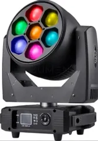 Wash B-EYE L740BY — вращающаяся голова Wash 7×40 Вт с зумом 4°–36°