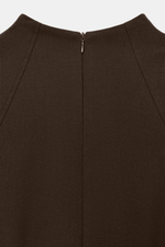 МИНИ-ПЛАТЬЕ С ОБЪЁМНЫМИ РУКАВАМИ — ZARA