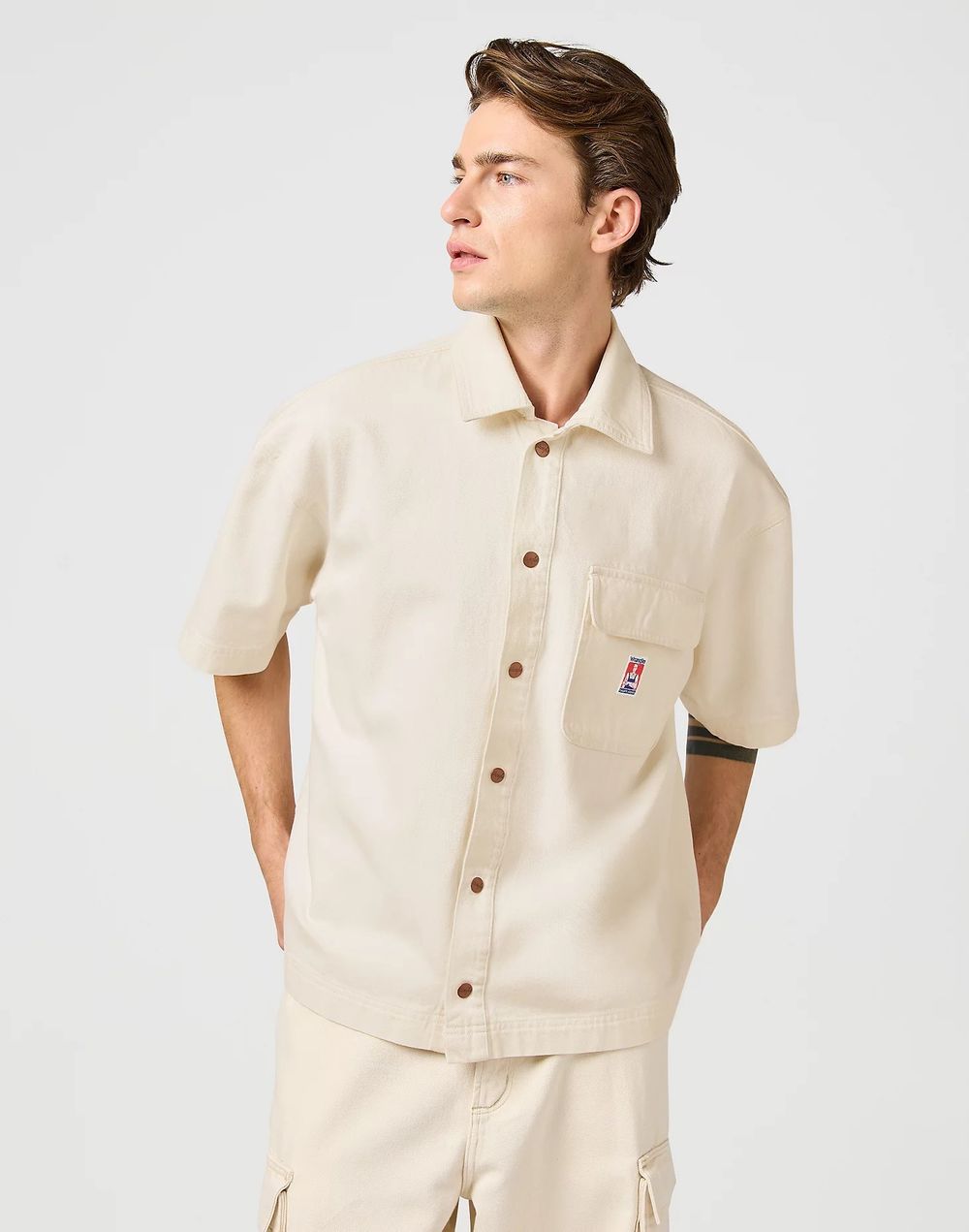 Рубашка мужская WRANGLER SS CJ OVERSHIRT