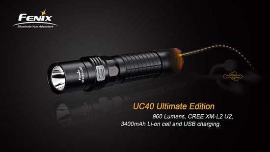 Фонарь аккумуляторный Fenix UC40, 960 лм, Ultimate Edition