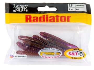 Виброхвосты съедобные LJ Pro Series RADIATOR 3.0"(7,5 см), цв. S13, 7 шт.