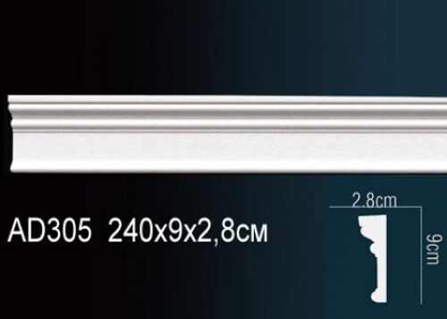 Молдинг гибкий AD305