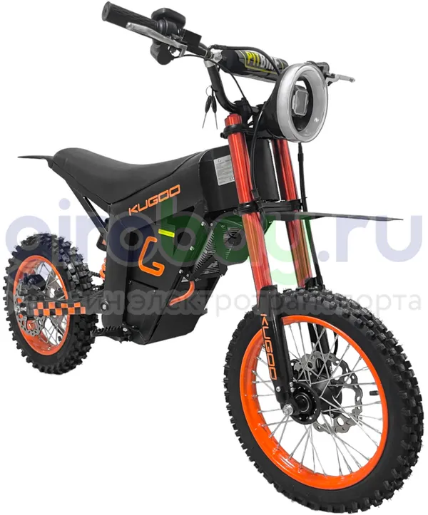 Электропитбайк KUGOO WISH 01 1500W (48V/21Ah) фото №5