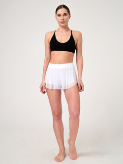 Shorts Double Fly Shadow, White