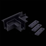 ST021.422.22 T- образный встраиваемый соединитель Skyline 220 ST-Luce Черный