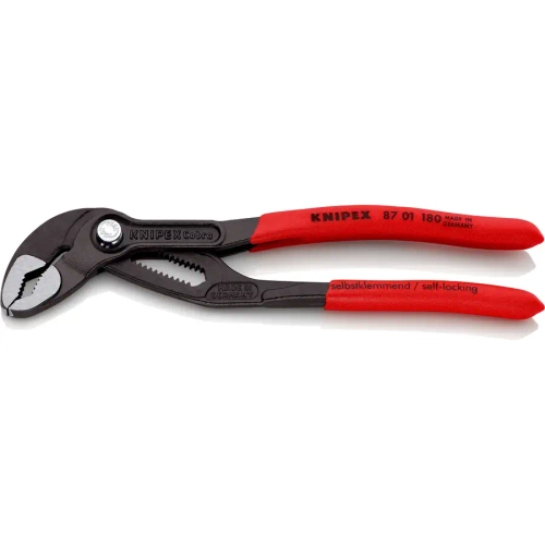 Клещи трубные Cobra® черненая 180 мм Knipex 87 01 180