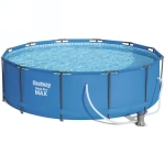 Бассейн каркасный Steel Pro MAX 366*100 см + фильтр-насос 2006 л/ч (II) Bestway (56260)