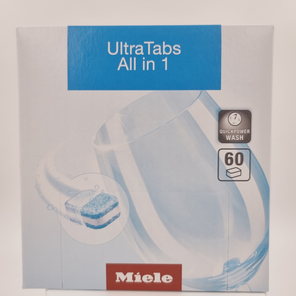 Miele Таблетки UltraTabs All in 1 для посудомоечной машины, 60 таблеток в упаковке (Нидерланды)