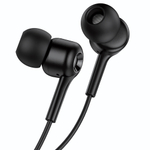 Гарнитура HOCO M82, вакуумные, разъем Jack, кабель 1.2 м Black