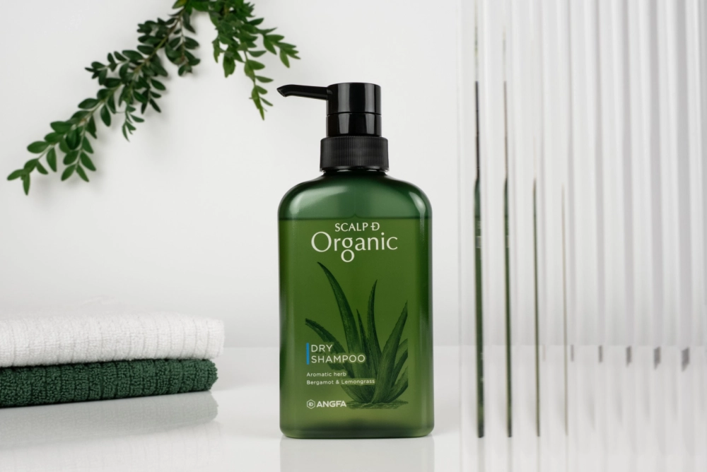 ANGFA Органический шампунь для сухих волос «SCALP-D ORGANIC SCALP SHAMPOO DRY» 350 мл.