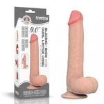 Реалистичный фаллоимитатор Lovetoy (23×4 см) с двойной плотностью