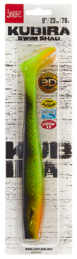 Виброхвосты LJ 3D BBS Series KUBIRA SWIM SHAD 9,0in (22,86)/PG41 1шт.