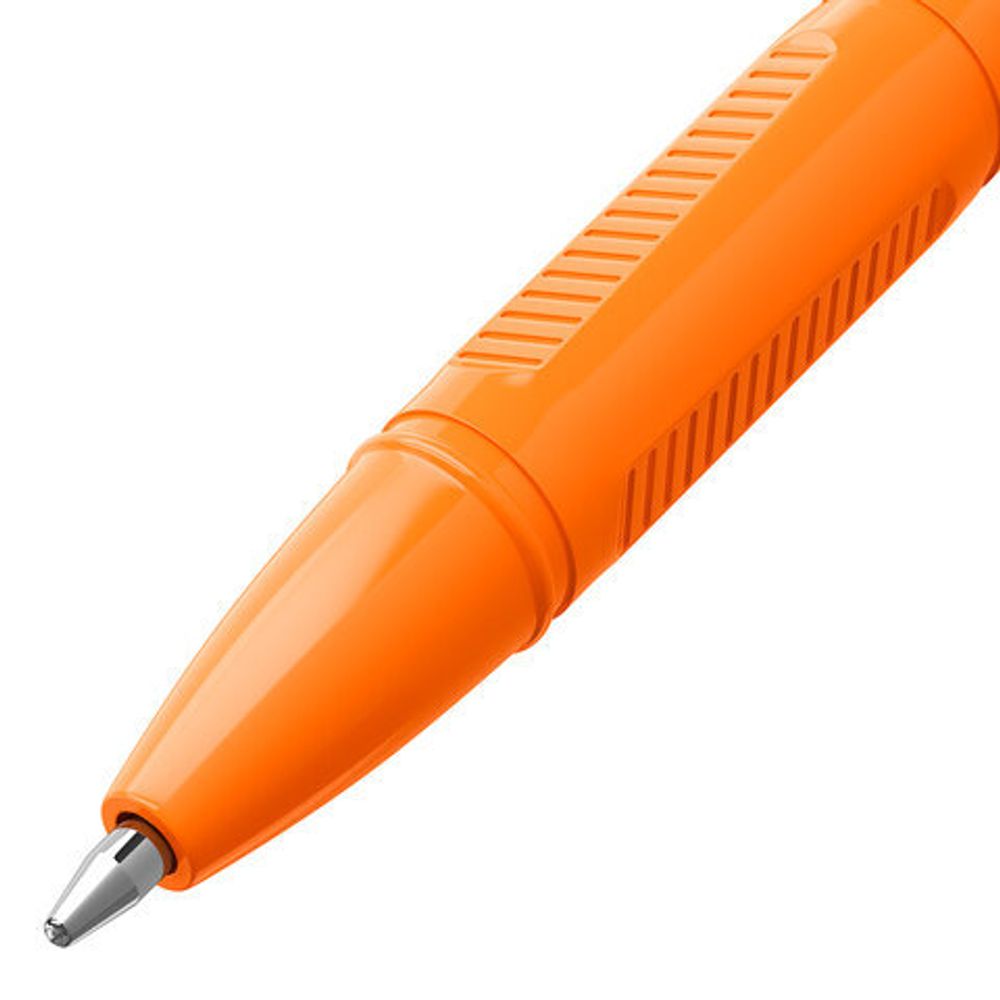 Ручка шариковая BRAUBERG "ULTRA ORANGE", ЗЕЛЕНАЯ, узел 0,7 мм, чернила ГЕРМАНИЯ, наконечник ШВЕЙЦАРИЯ, 143565, 1шт