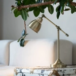 Офисная настольная лампа Arte Lamp BRACCIO A2054LT-1AB, 1хE27