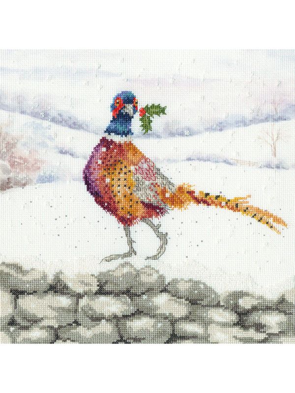 Набор для вышивания нитками Bothy Threads A Festive Flourish