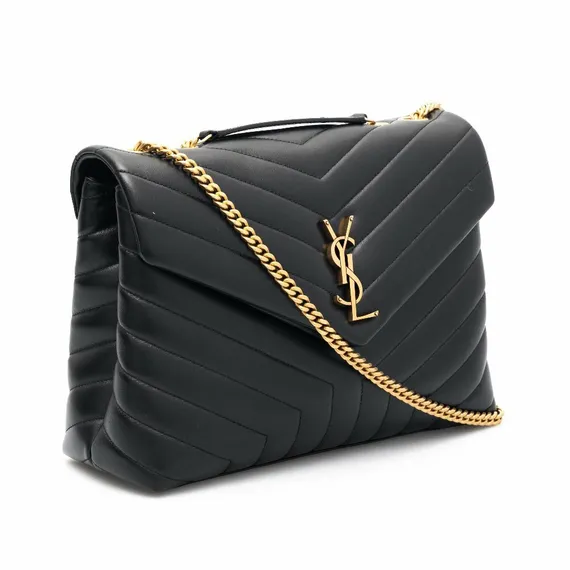 Сумка женская Saint Laurent Monogram Loulou Large черный