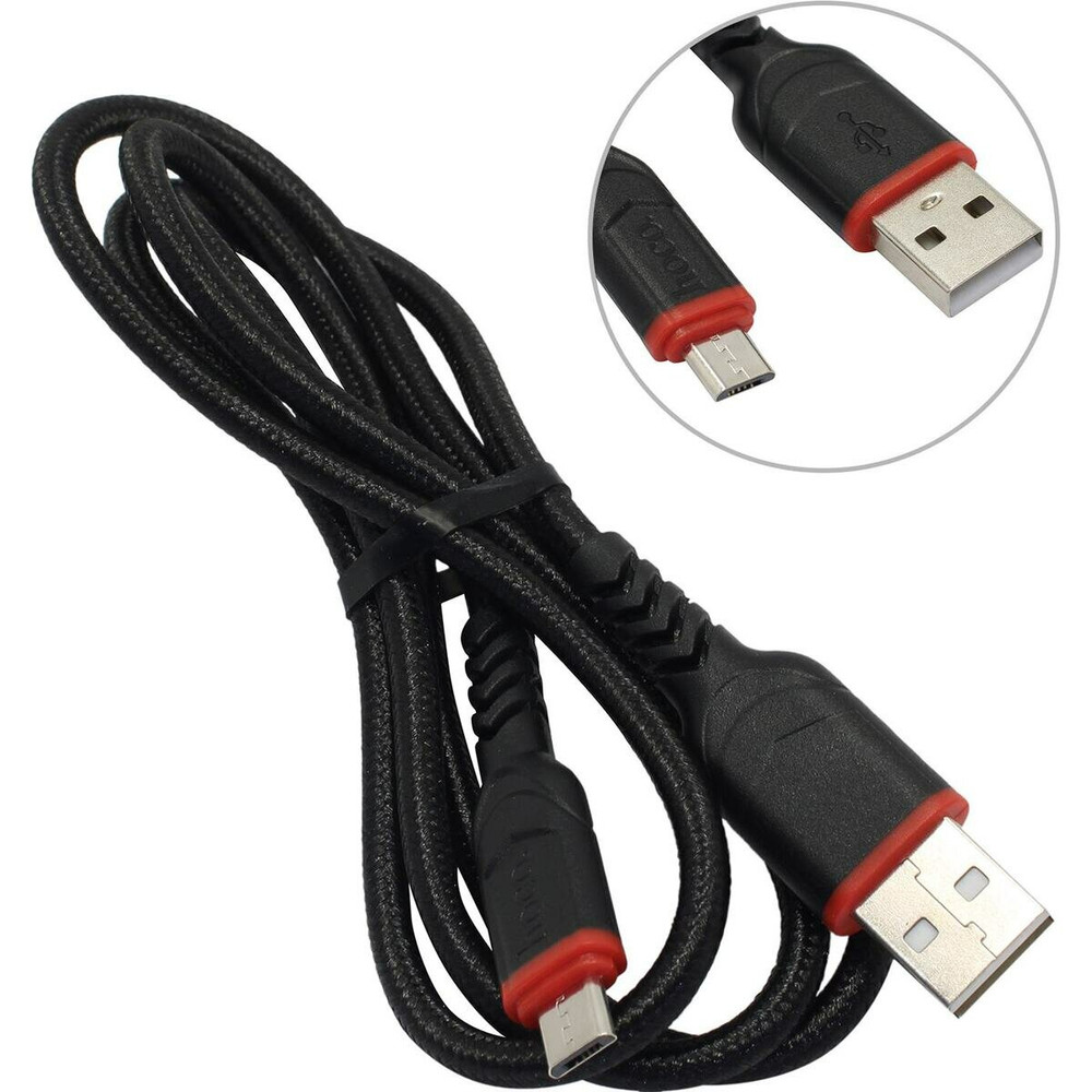 Кабель Micro USB - USB-A, Hoco, X59, 1 м