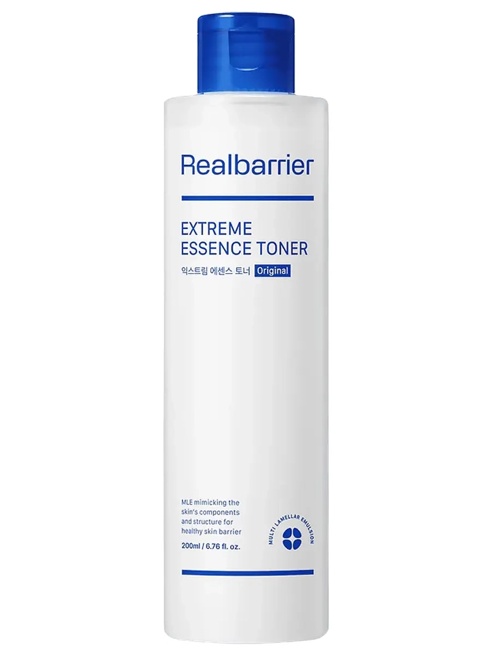 Real Barrier Ламеллярный восстанавливающий тонер-эссенция с керамидами Extreme Essence Toner 200 мл