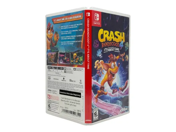 Crash Bandicoot 4: Это Вопрос Времени (Nintendo Switch, Б/У, Русские субтитры)