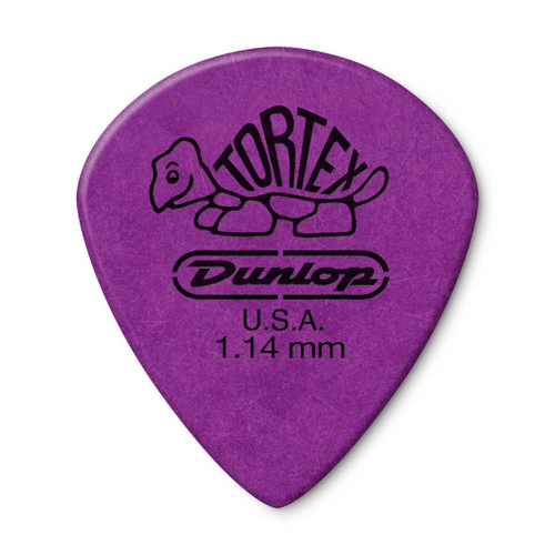 Dunlop 498P114 Tortex Jazz III XL 12Pack медиаторы, толщина 1.14 мм, 12 шт.