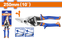 Ножницы по металлу левые 250 мм (5/40) WADFOW WAS1410