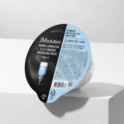JMsolution Water Luminous Sos Ringer Modeling Pack Black ультраувлажняющая альгинатная маска