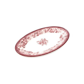 Блюдо овальное 21см Porser Velour Maroon