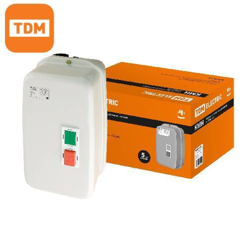Контактор КМН в корпусе 40А IP54 TDM 0709-0011
