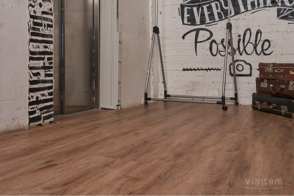 Кварц-винил WPC Vinilam Cork 7 мм Дуб Турне 2.76 м2