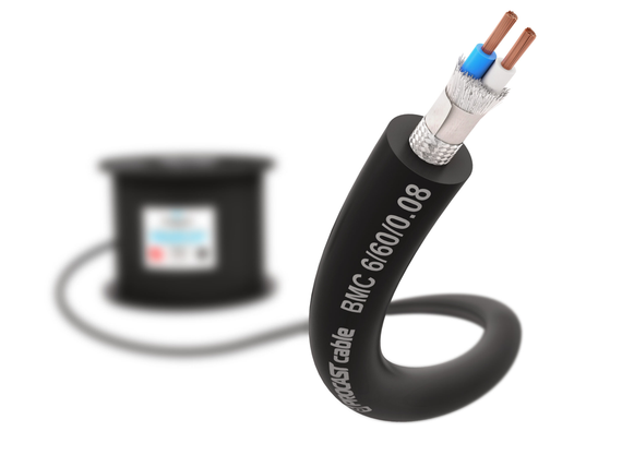 PROCAST cable BMC 6/60/0,08 - профессиональный балансный микрофонный (сигнальный) кабель