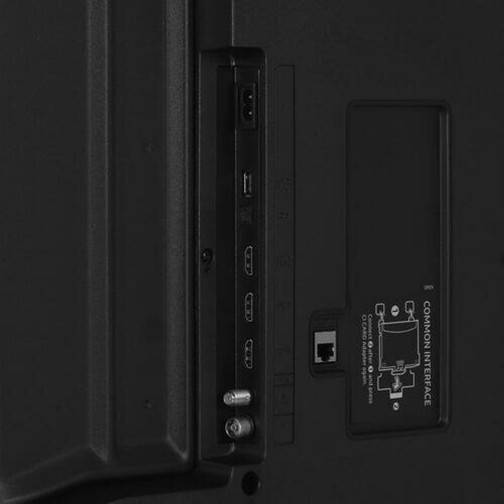 50" Телевизор Samsung UE50AU7002UXRU, черный