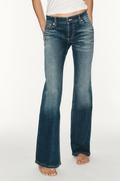 ДЖИНСЫ TRF BOOTCUT С НИЗКОЙ ПОСАДКОЙ — ZARA