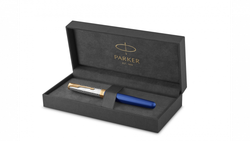 Ручка-роллер Parker Sonnet Queen's Platinum Jubilee 2022 Special Edition, стержень:Fblk, в подарочной упаковке.