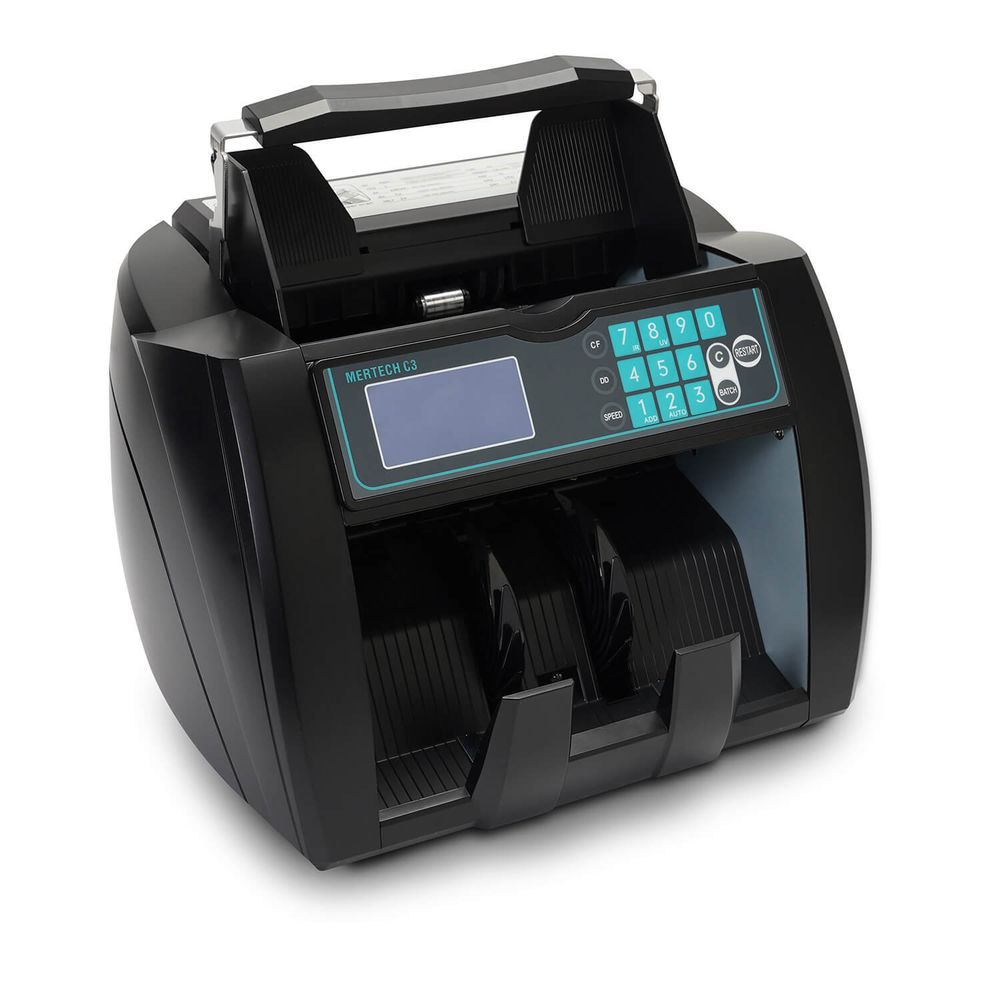 Мультивалютный счетчик банкнот  MERTECH C-3 Black