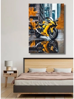 Картина Yamaha Золотой Город интерьерная 30х40см 1шт.