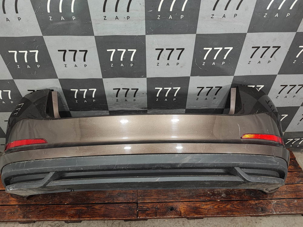 Бампер задний Skoda Rapid 2 20-нв Б/У Оригинал 60U807421D