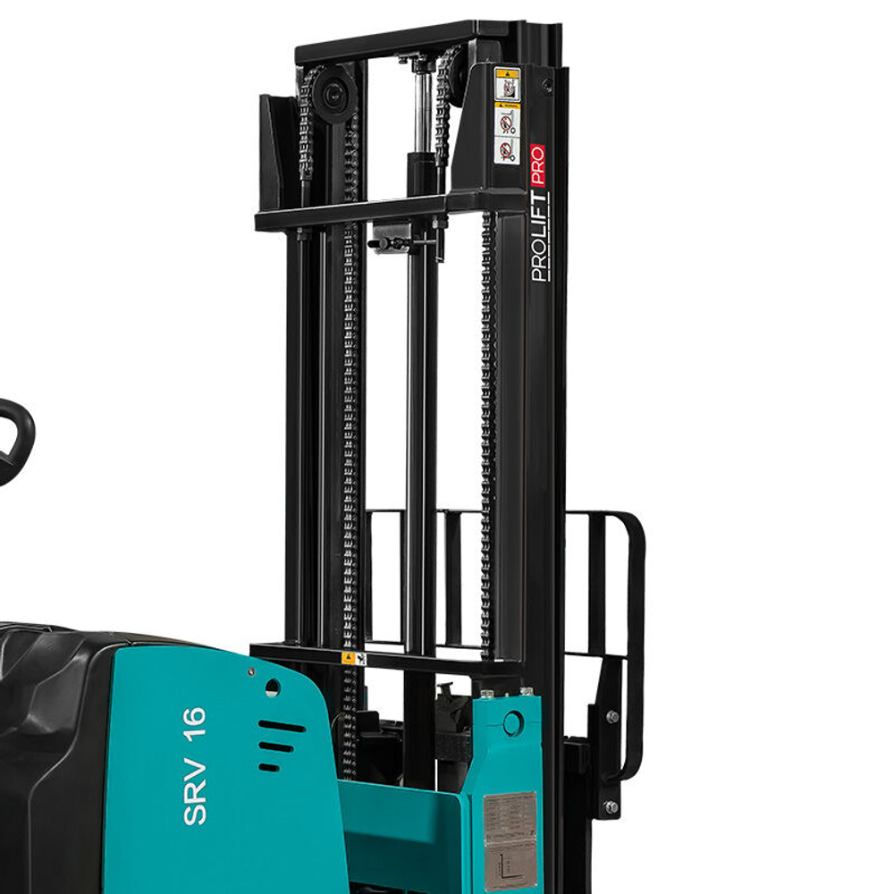 Штабелер с противовесом PROLIFT PRO SRV 1655 Li-ion (г/п 1,6 т, h=5,5 м, АкБ 24V/210Ah, ЗУ)