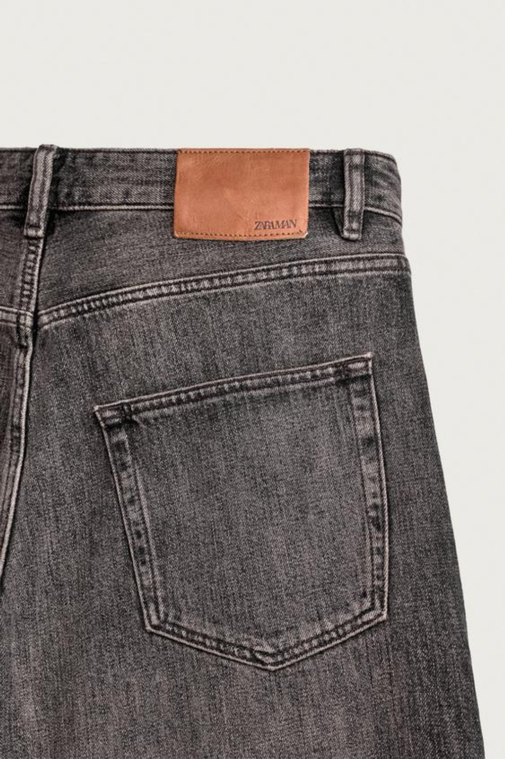 ZARA ДЖИНСЫ BAGGY FIT, КОРИЧНЕВЫЙ