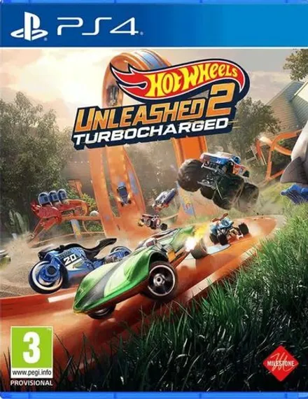 PS4 Hot Wheels Unleashed 2 Turbocharged (Новый, Английская версия, CUSA-35582)