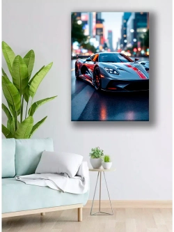 Картина Koenigsegg Agera, для интерьера 30х40см 1шт.