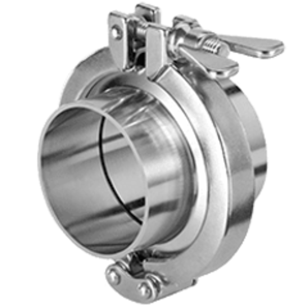 Clamp соединение в сборе DIN 32676, AISI 304, DN 50 (52мм)