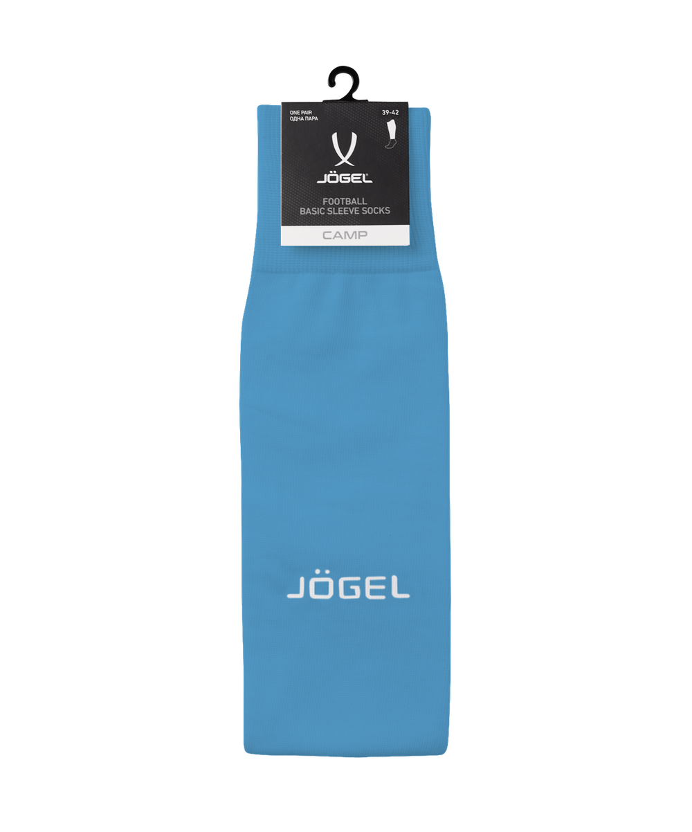 Гольфы футбольные CAMP BASIC SLEEVE SOCKS, голубой/белый
