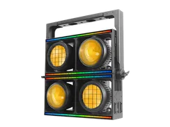 STAGE4 SUNRAY STRIKE QUAD BLINDER / 4x300+96х2 Вт / WW+A+R / 46160 Лм / 55024 Кд / 48°(98°) / 2200 Л