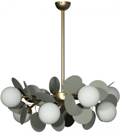 Люстра на штанге Loft It Matisse 10008/8 Grey